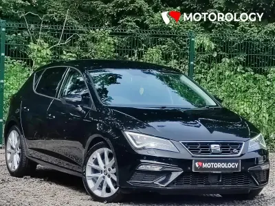 Used Seat Leon FR Sport 130 HP (95 kW) 2019 Black Hatchback