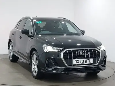 Used Audi Q3 S-Line 150 HP (110 kW) 2023 Black SUV