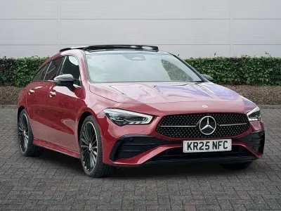 Used Mercedes CLA220 AMG Line Premium Plus 2025 Red Sedan