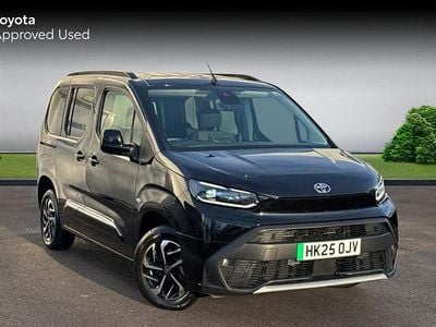 Metallic black Used 2025 Toyota Proace Verso City MPV | £21,746 (Fair price)