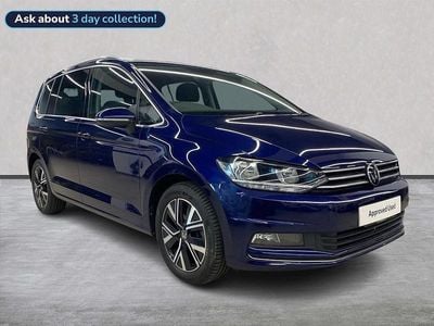 Used VW Touran SEL 150 HP (110 kW) 2020 Blue MPV