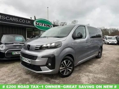 Used Peugeot e-Traveller Allure 100 kW (136 HP) 2024 Grey MPV