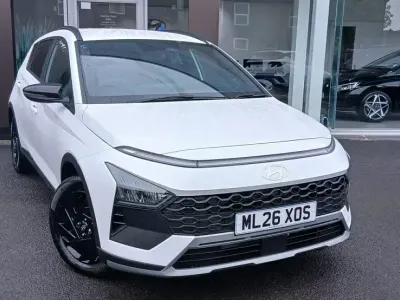 New Hyundai Bayon Blackline 90 HP (66 kW) 2026 White SUV
