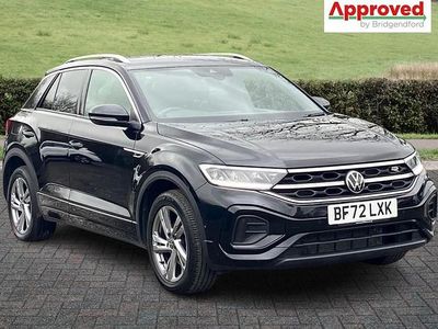 Used VW T-Roc R-line 150 HP (110 kW) 2022 Black SUV