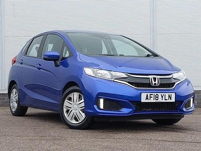 Used Honda Jazz S 102 HP (75 kW) 2018 Blue Hatchback