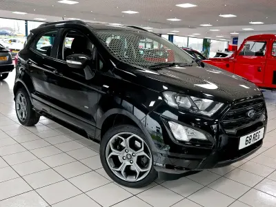 Used Ford Ecosport ST-Line 125 HP (91 kW) 2018 Shadow black SUV