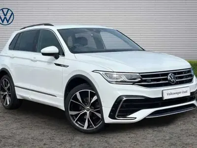 Used VW Tiguan R-line 150 HP (110 kW) 2022 White SUV
