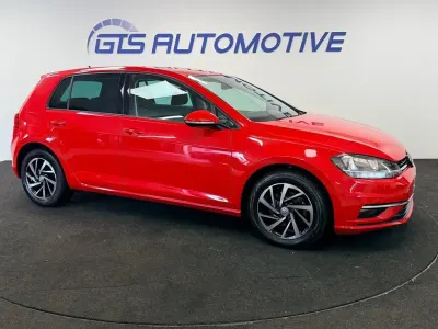 Used VW Golf VII Match 115 HP (84 kW) 2019 Red Hatchback