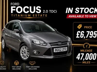 Used Ford Focus Titanium 136 HP (100 kW) 2012 Brown Estate