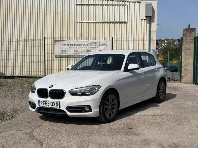 Used BMW 120 Sport Line 187 HP (137 kW) 2017 White Hatchback