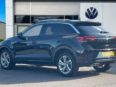 Used VW T-Roc R-line 150 HP (110 kW) 2022 Black SUV