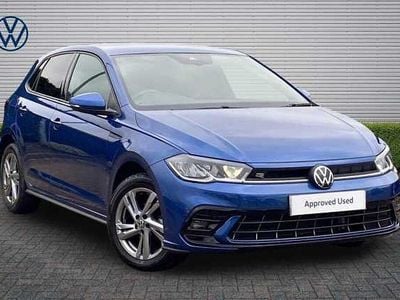 Used VW Polo R-line 95 HP (69 kW) 2025 Blue Hatchback