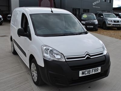 used Citroën Berlingo 1.6 BlueHDi 850 Enterprise Panel Van 5dr Diesel Manual L1 (112 g/km, 100 bhp)