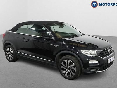Black Used 2021 VW T-Roc Cabriolet Active Cabriolet | £17,799 (Good price)