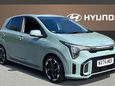 Used Kia Picanto GT-Line S 77 HP (56 kW) 2024 Green Hatchback
