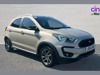 Begagnad Ford Ka Plus Active 84 HK (61 kW) 2018 Silver Halvkombi