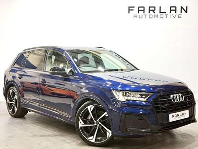 Blue Used 2020 Audi Q7 Black Edition SUV | £34,750 (Fair price)