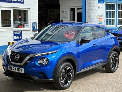 used Nissan Juke 1.0 DiG-T 114 N-Connecta 5dr, UNDER 300 MILES, MARCH 2027 WARRANTY,
