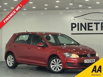Used VW Golf VII SE 105 HP (77 kW) 2013 Red Hatchback