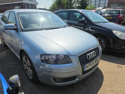 Used Audi A3 Sport 2005 Blue Hatchback
