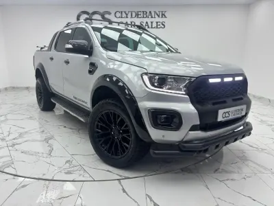 Używany Ford Ranger Wildtrack 2021 Srebrny Pickup