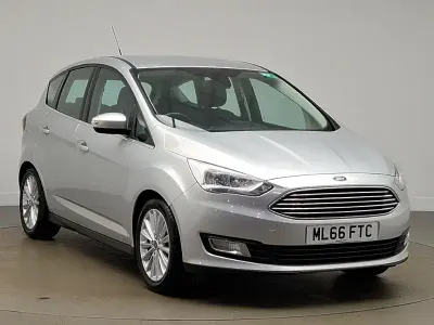 Second-hand Ford C-MAX Titanium 120 CP (88 kW) 2016 Argintiu Monovolum