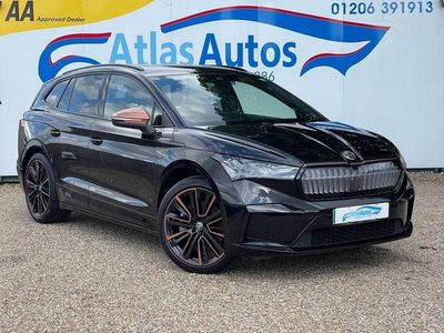 Black Used 2021 Skoda Enyaq iV SUV | £27,500