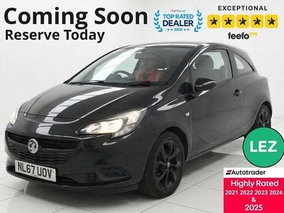 Used Vauxhall Corsa 75 HP (55 kW) 2017 Black Hatchback