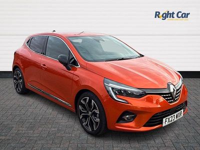 Orange valencia Used 2023 Renault Clio V Techno Hatchback | £15,499 (Fair price)