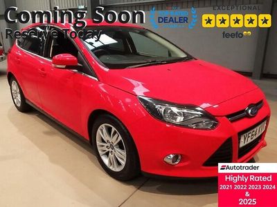 Red Used 2014 Ford Focus Titanium Hatchback | £3,695 (Fair price)