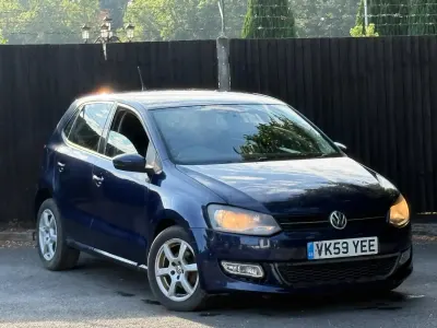 Used VW Polo 2009 Blue Hatchback