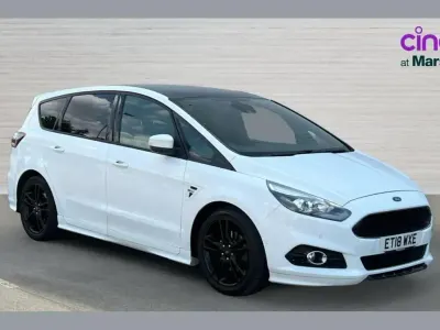 Used Ford S-MAX ST-Line 240 HP (176 kW) 2018 White MPV