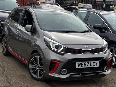 Used Kia Picanto GT-Line S 84 HP (61 kW) 2018 Silver Hatchback