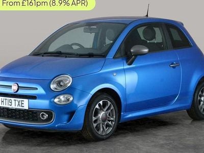 Used Fiat 500 S 69 HP (50 kW) 2019 Blue Hatchback