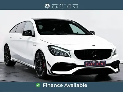 Used Mercedes CLA45 AMG Shooting Brake AMG 2019 White Estate