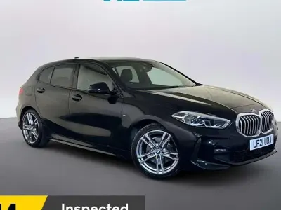 Used BMW 118 M Sport 136 HP (100 kW) 2021 Black Hatchback