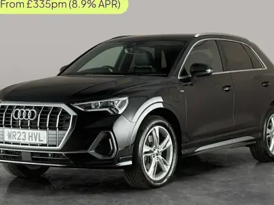 Used Audi Q3 S-Line 245 HP (180 kW) 2023 Black SUV