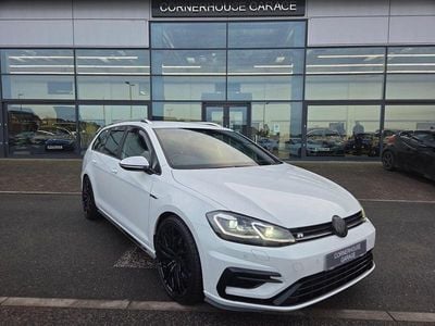 Begagnad VW Golf VII R 300 HK (220 kW) 2019 Vit Kombi