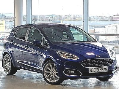 Blue Used 2018 Ford Fiesta Vignale Hatchback | £9,998 (A bit pricey)