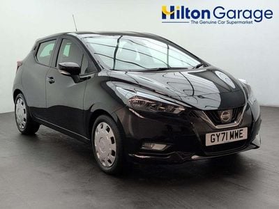 Used Nissan Micra Acenta 92 HP (67 kW) 2022 Black Hatchback
