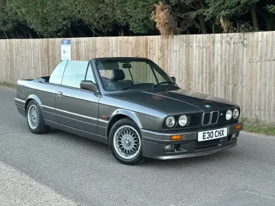 Used BMW 325 1990 Grey Cabriolet