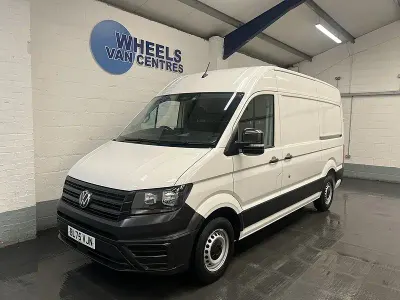 Used VW Crafter 140 HP (102 kW) 2025 White Van