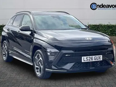 New Hyundai Kona N Line 115 HP (84 kW) 2026 Black SUV