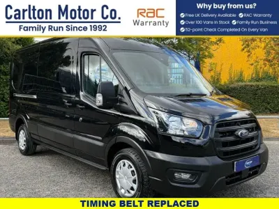 Used Ford Transit Trend 130 HP (95 kW) 2023 Black Van