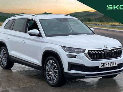 White Used 2024 Skoda Kodiaq SE L Executive SUV | £28,503 (Good price)