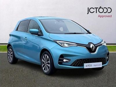 Used Renault Zoe GT 100 kW (136 HP) 2022 Blue Hatchback