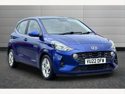 Used Hyundai i10 SE 84 HP (61 kW) 2022 Intense blue Hatchback