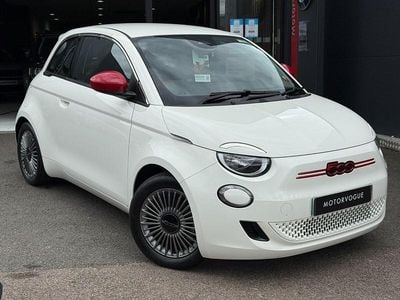 Used Fiat 500e Red 86 kW (118 HP) 2024 White Hatchback