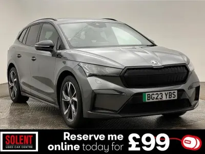Used Skoda Enyaq iV SportLine 150 kW (204 HP) 2023 Grey SUV