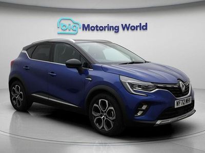 Blue/black Used 2022 Renault Captur Techno SUV | £14,408 (Good price)